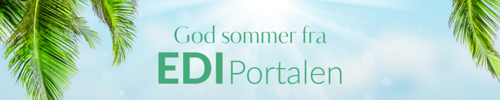 Nyhedsbrev_God sommer fra EDI Portalen